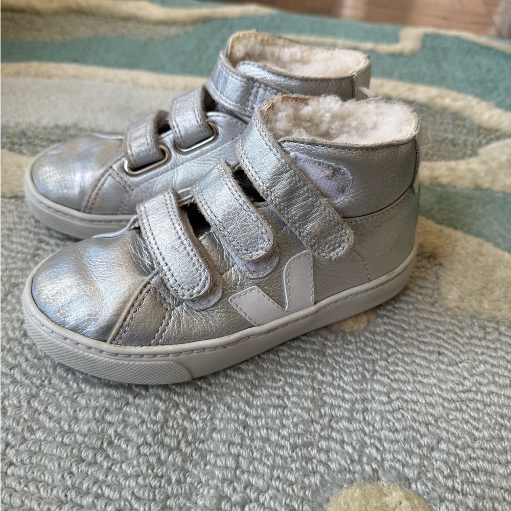 Veja Kids Silver Sneakers